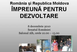 Masa rotundă cu tema: România şi Republica Moldova - împreună pentru dezvoltare 