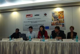 Seminarul Munca decentă şi cooperarea pentru dezvoltare, Bucureşti, octombrie 2010